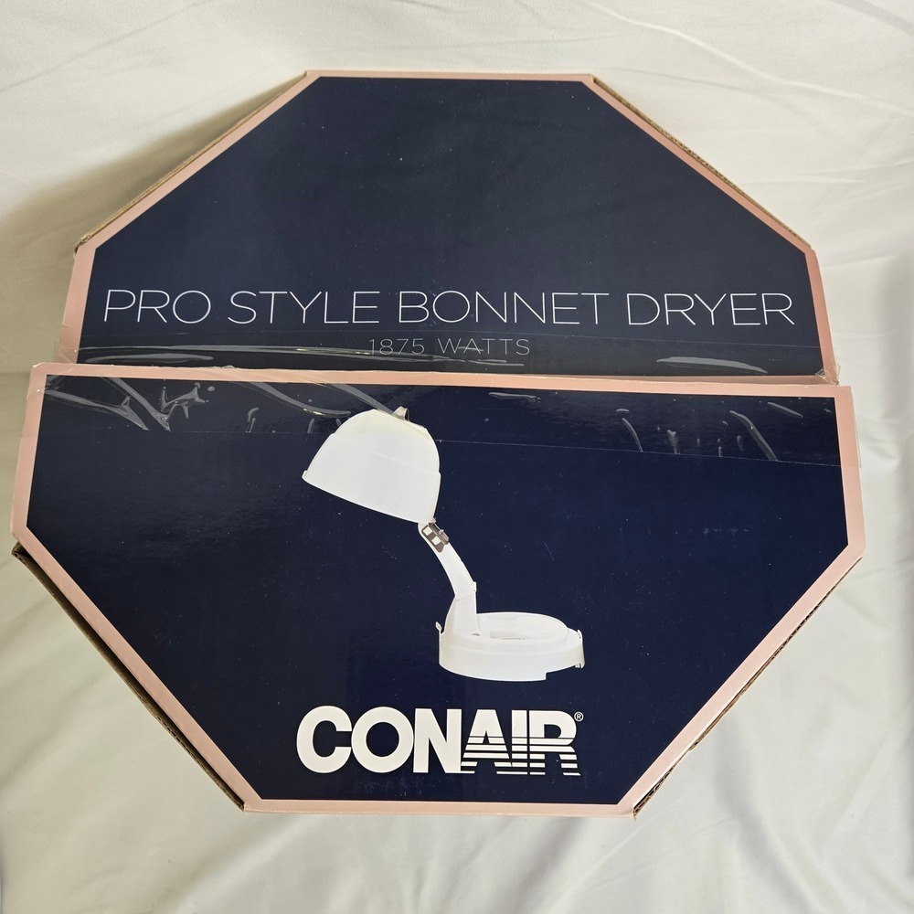 Conair Pro Style Bonnet Dryer, Model HH320RNX, Collapsible, 1875 W, New Open Box - Picture 14 of 15